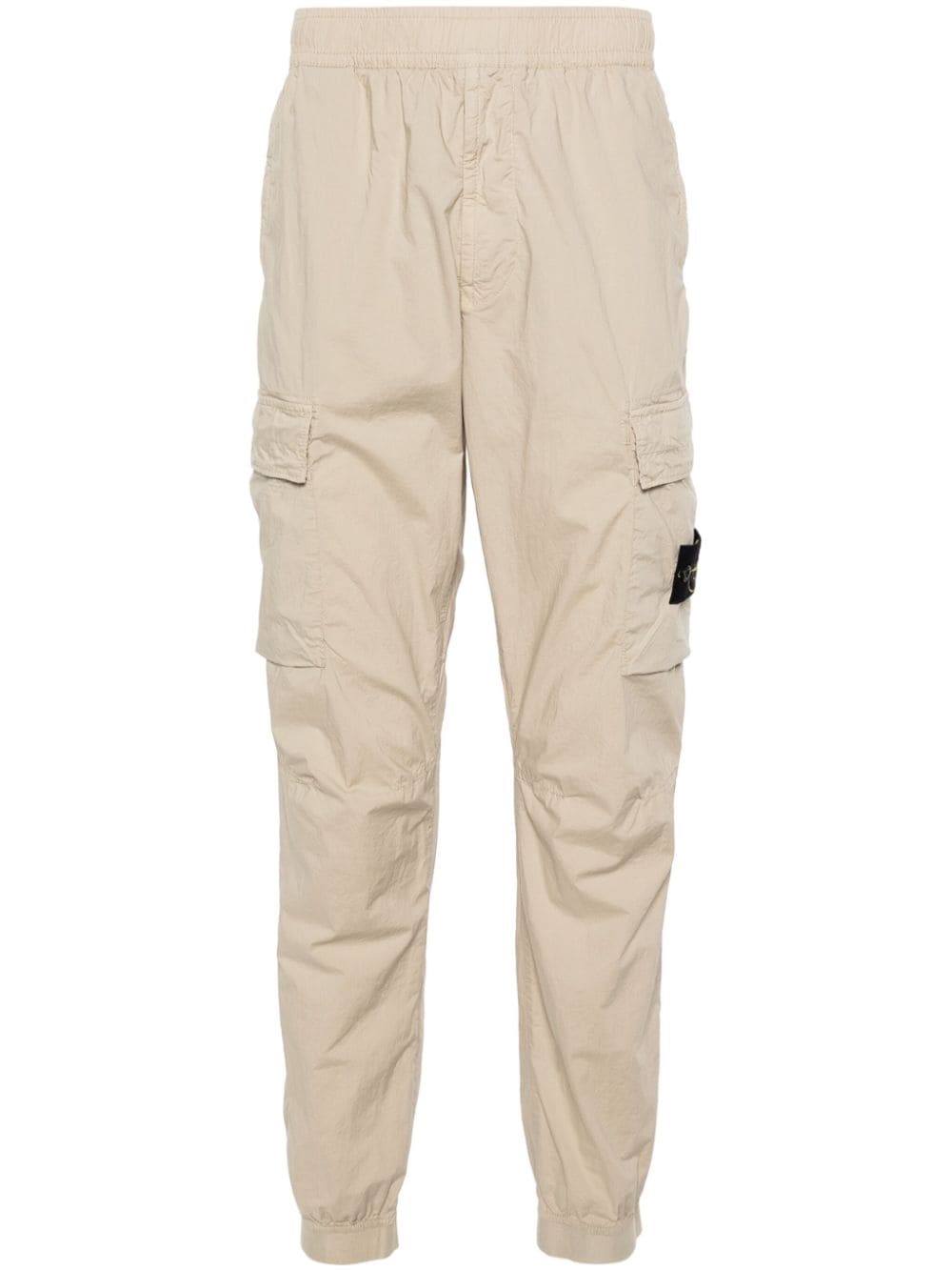 Stone Island Broek met toelopende pijpen - Beige