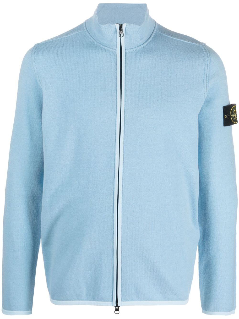 Stone Island Sweater met rits - Blauw