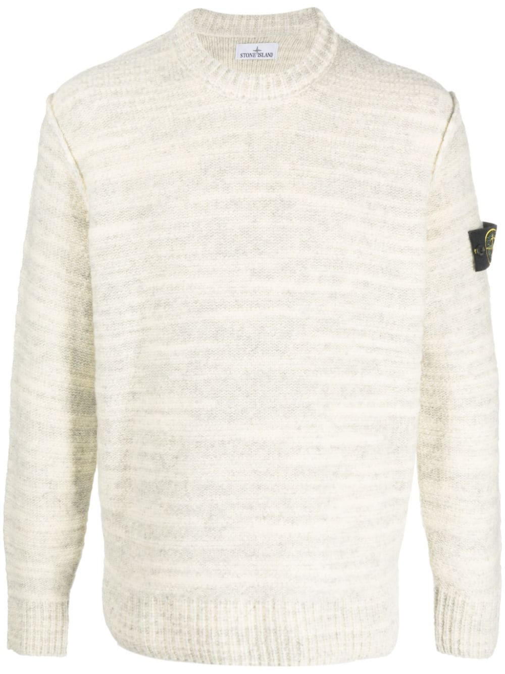 Stone Island Trui met Compass-motief - Beige