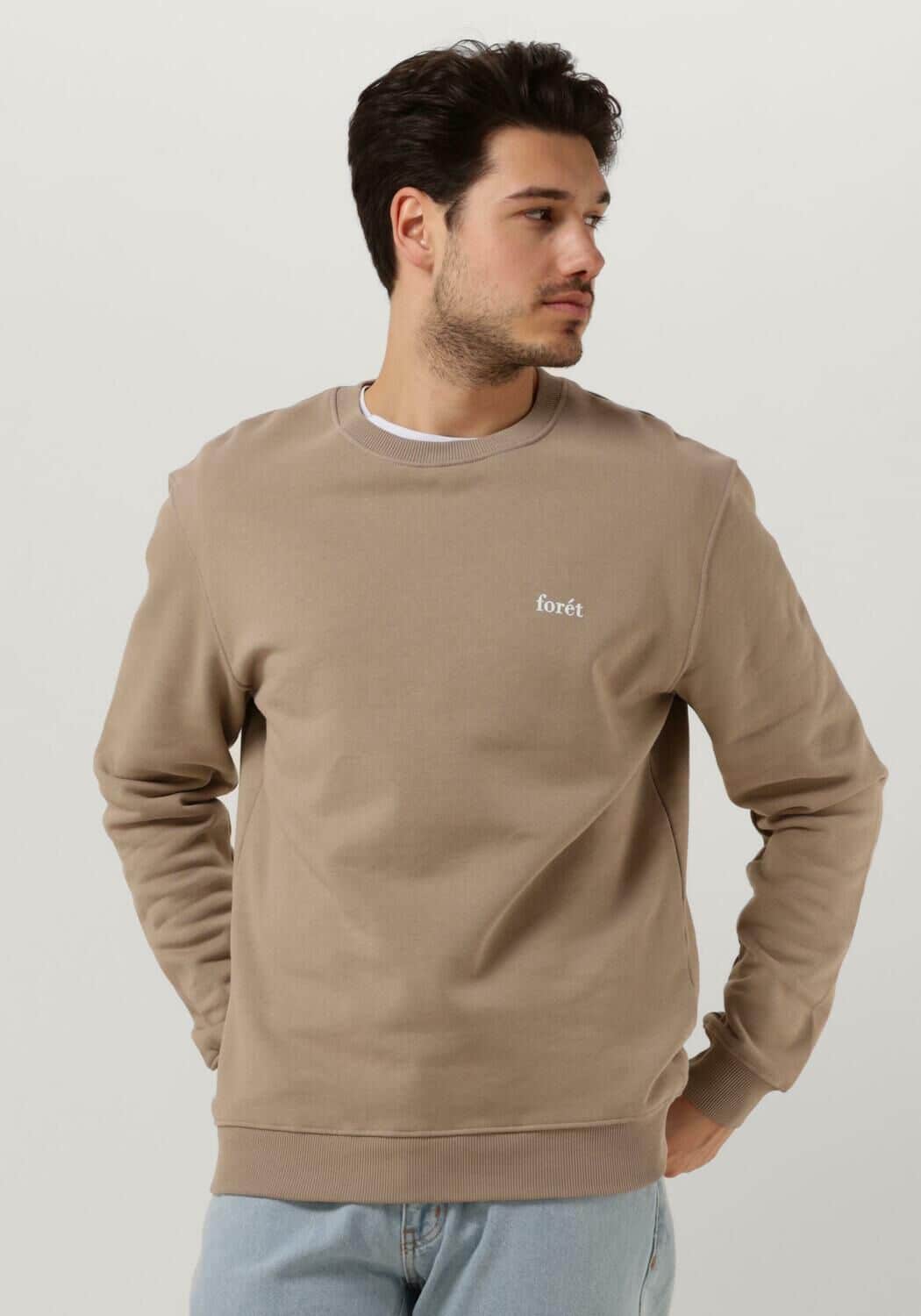 Taupe Forét Trui Ash Sweatshirt