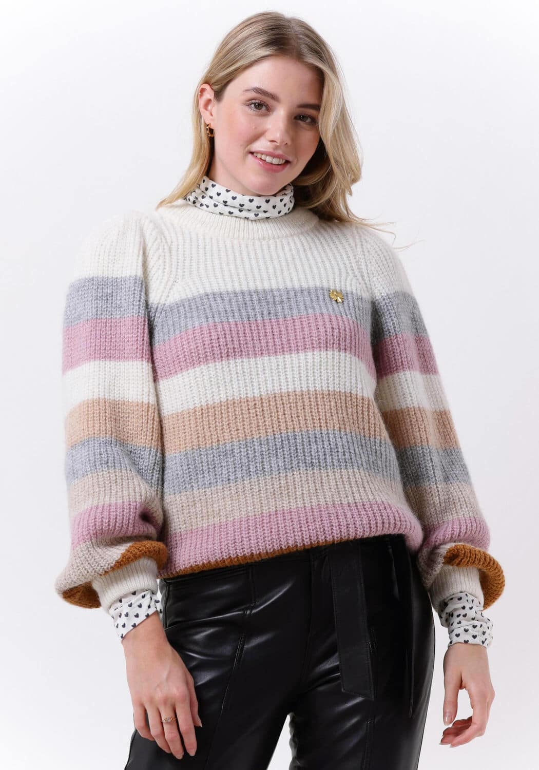 Witte Fabienne Chapot Trui River Pullover