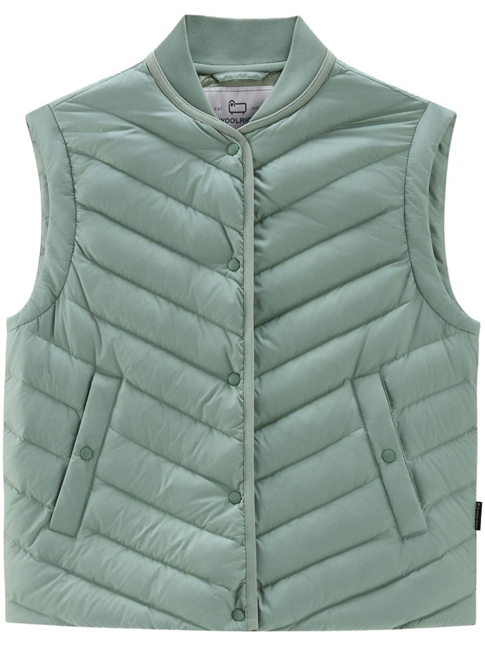 Woolrich Gewatteerde bodywarmer - Groen