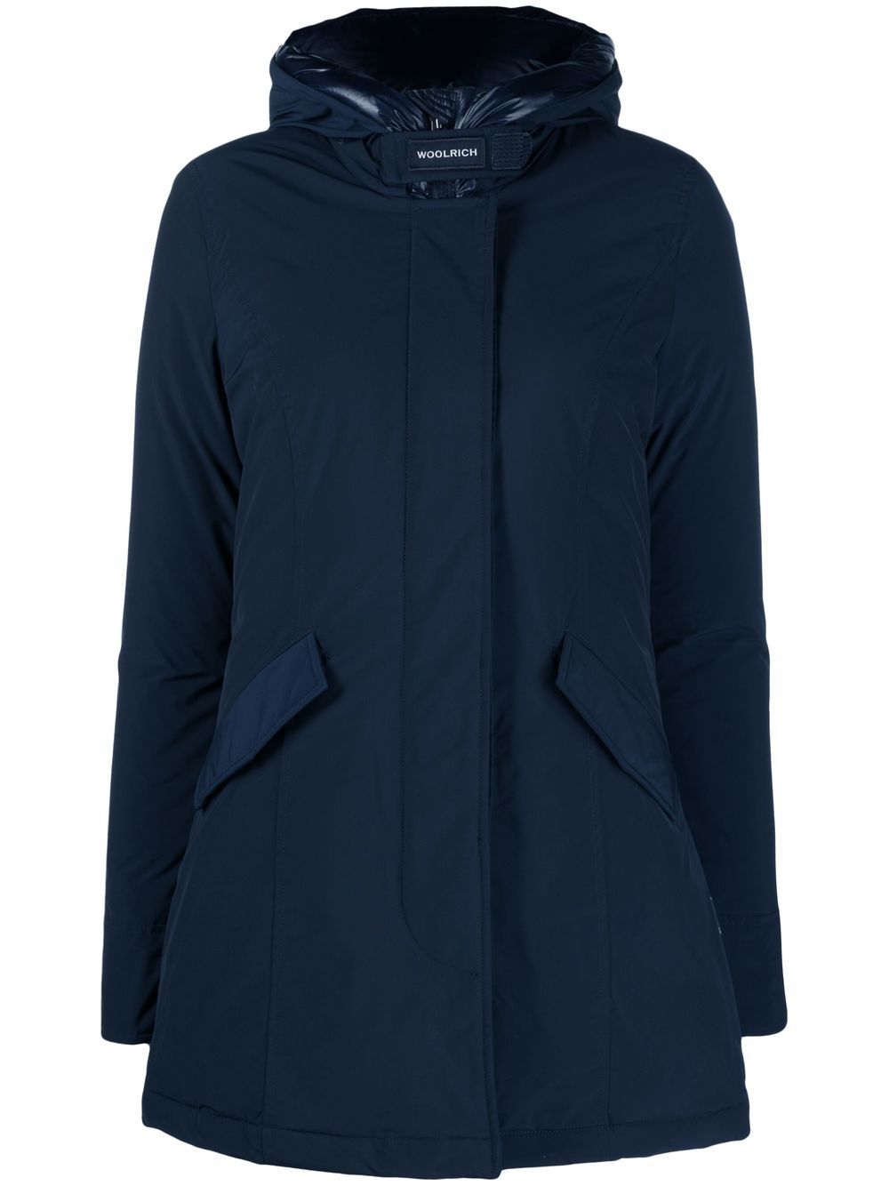 Woolrich Jas met capuchon - Blauw