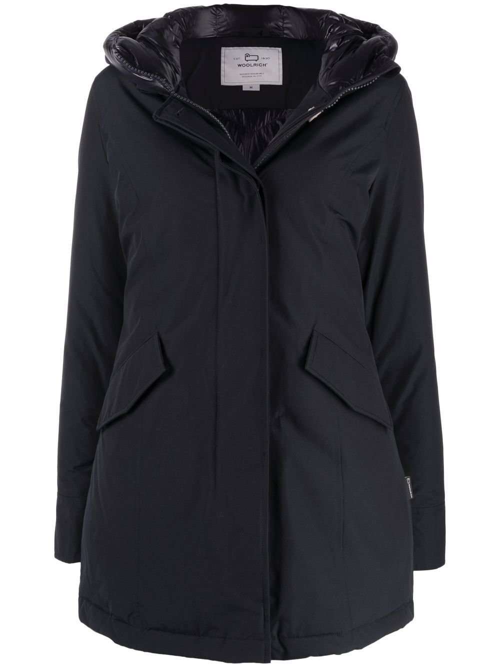 Woolrich Jas met capuchon - Blauw