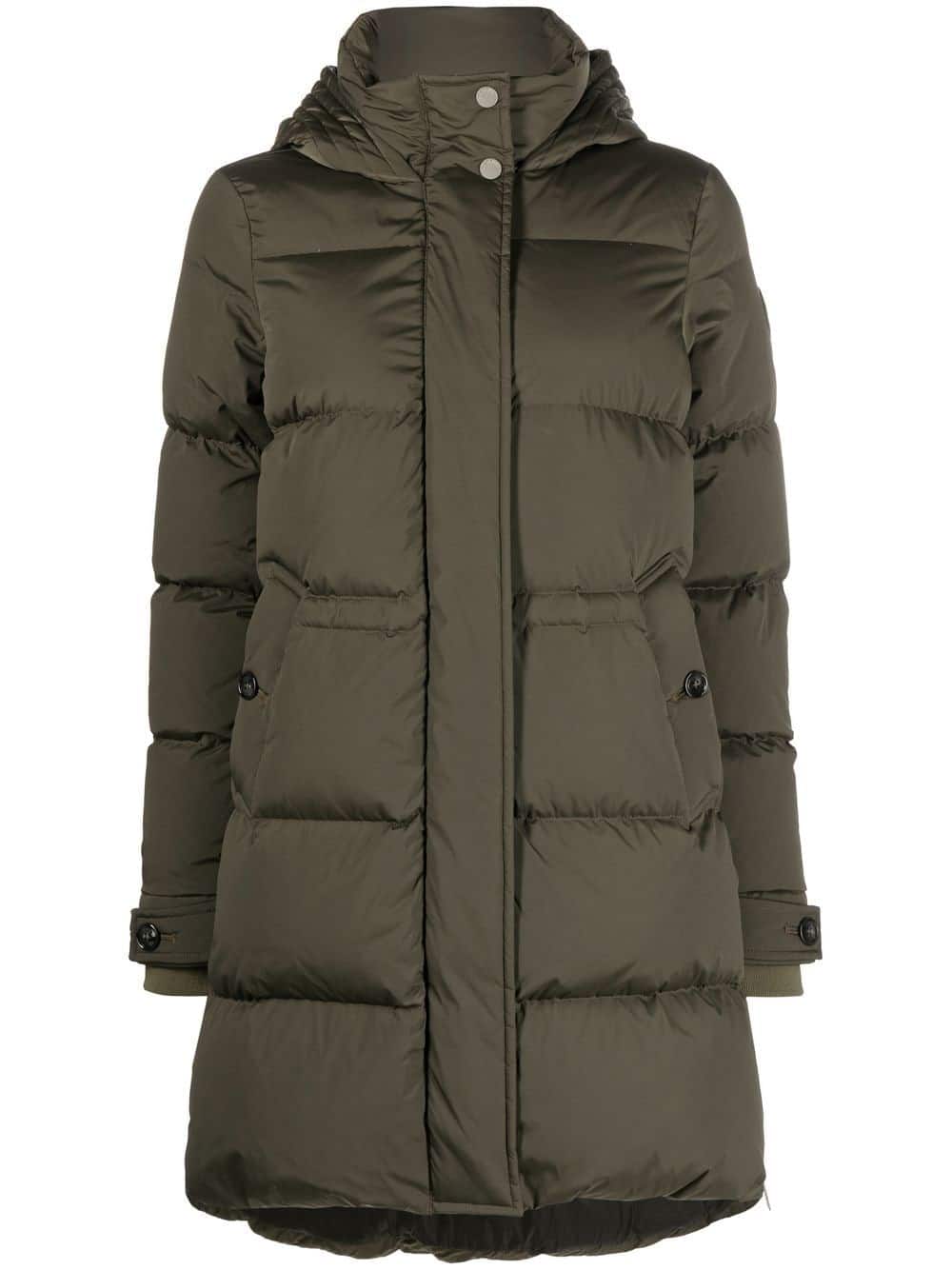 Woolrich Jas met capuchon - Groen