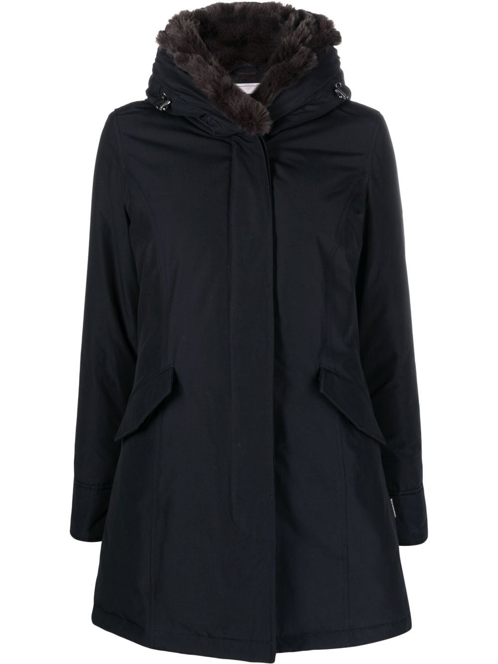 Woolrich Parka met capuchon - Blauw