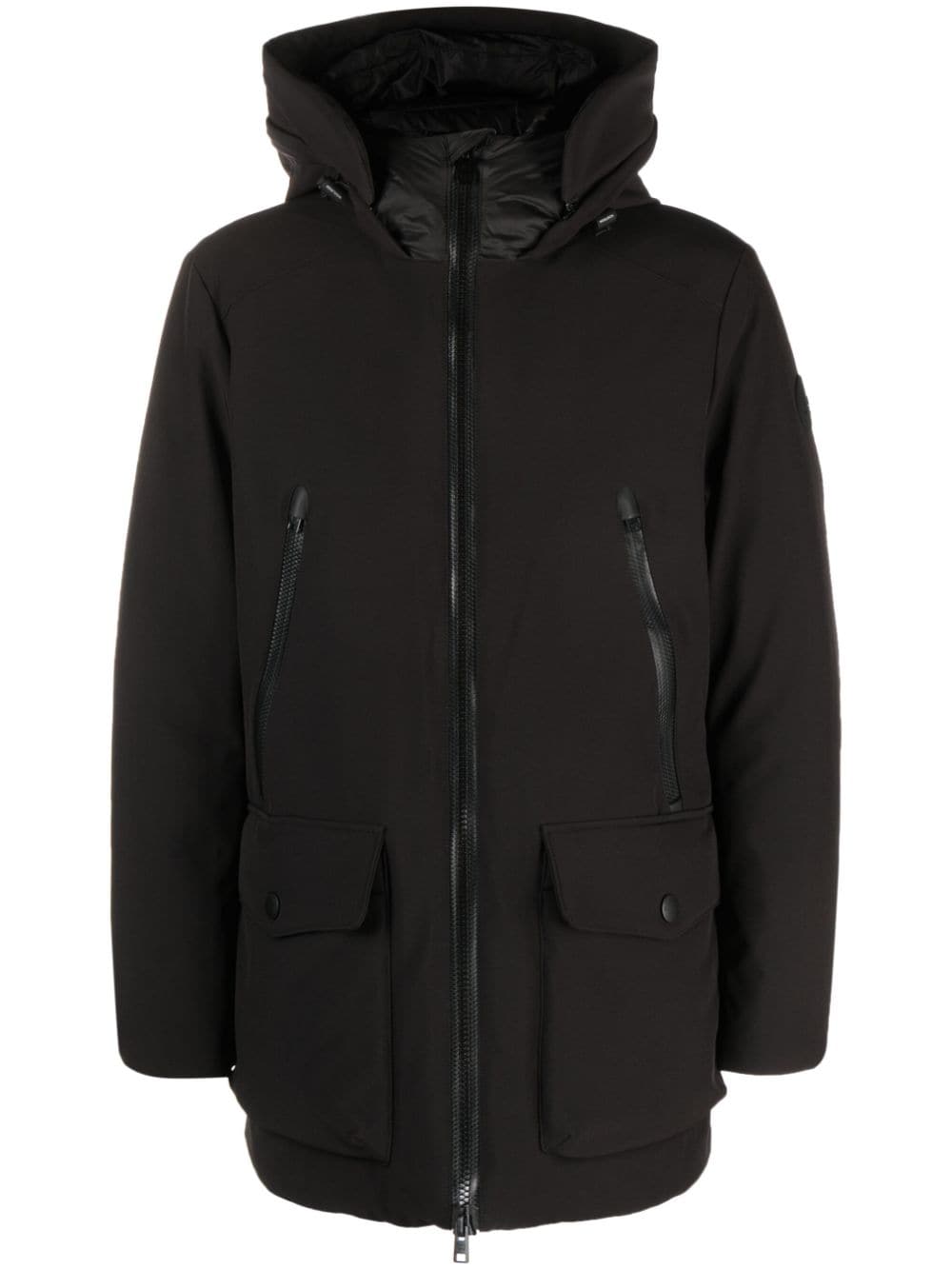 Woolrich Parka met capuchon - Zwart