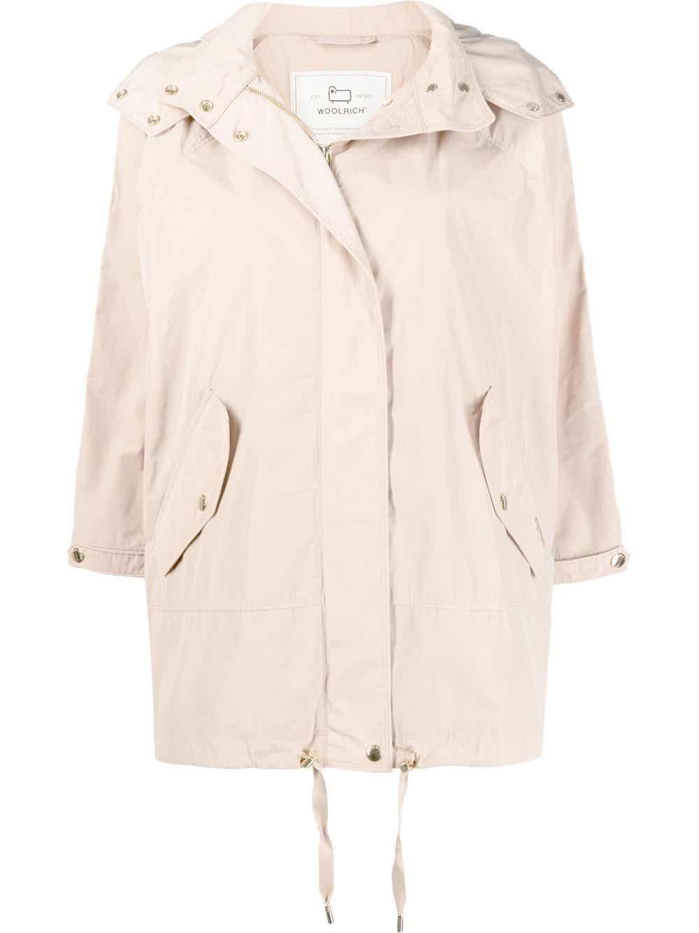 Woolrich Parka met rits - Beige