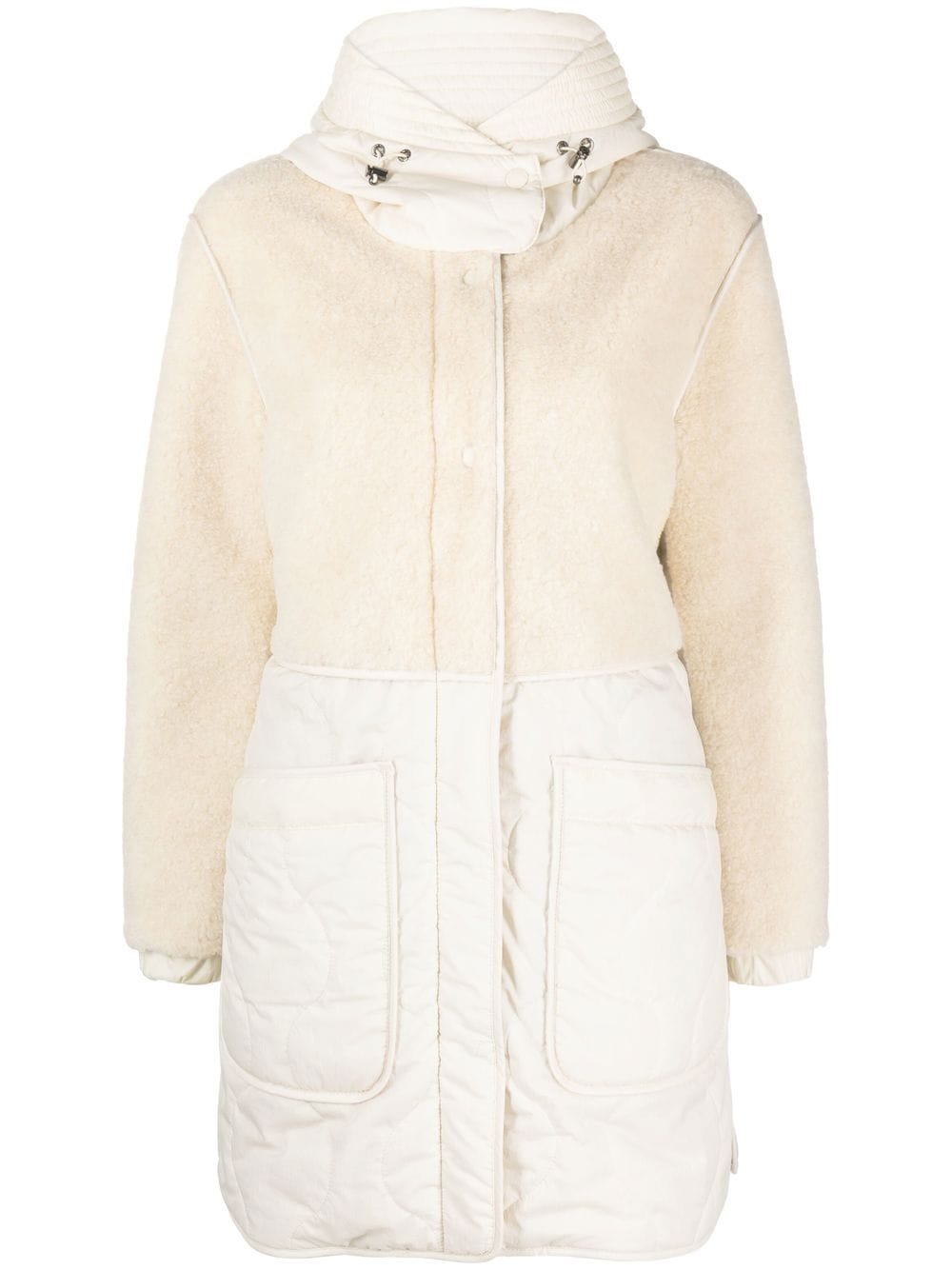 Woolrich Parka met vlakken - Beige