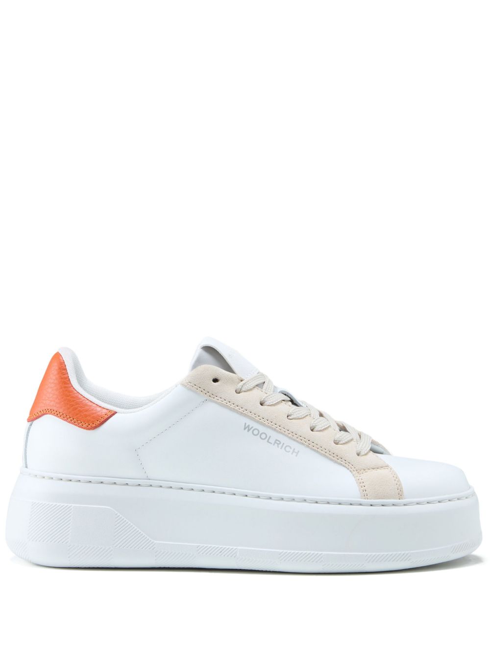 Woolrich Sneakers met vlakken - Wit