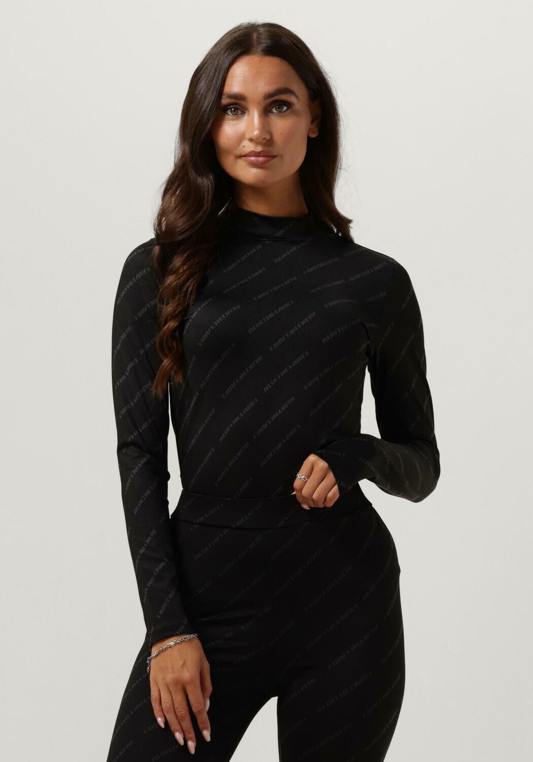 Zwarte Alix the Label Turtleneck Top