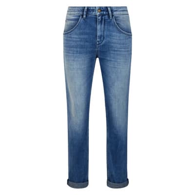 260093 Like 10 Dames Jeans Blauw Drykorn , Blue , Dames