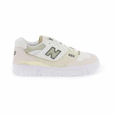 550 Faux Leren Geperforeerde Sneakers New Balance , Multicolor , Heren