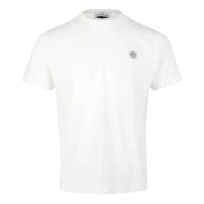 8015 23757 Shirts & Polo's Stone Island , White , Heren