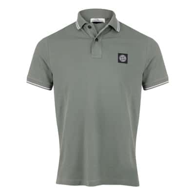 8015 2Sc18 Shirts & Polo's Stone Island , Green , Heren