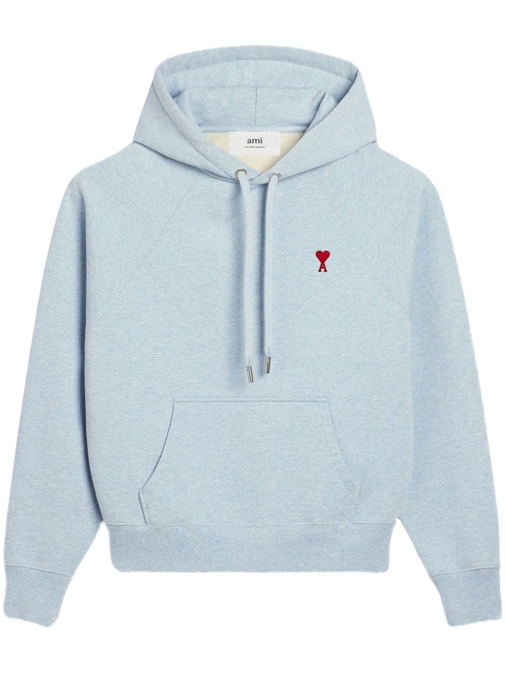 AMI Paris Hoodie met logo - Blauw