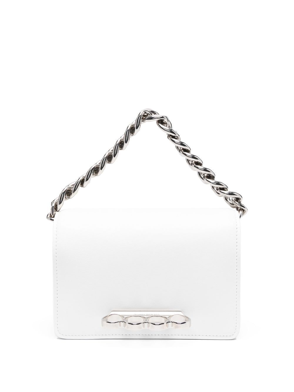 Alexander McQueen Tas met ketting - Wit