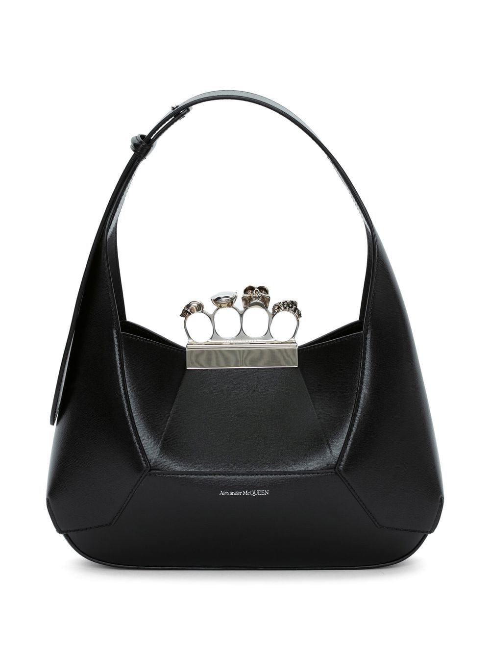 Alexander McQueen Tas met logoprint - Zwart