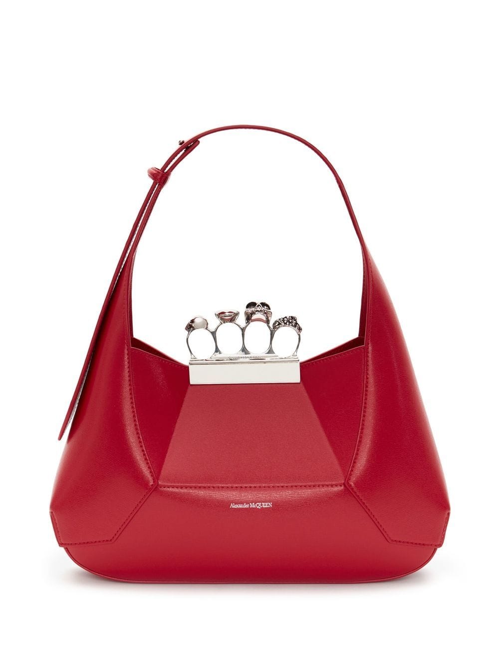 Alexander McQueen Tas verfraaid met Swarovski kristallen - Rood