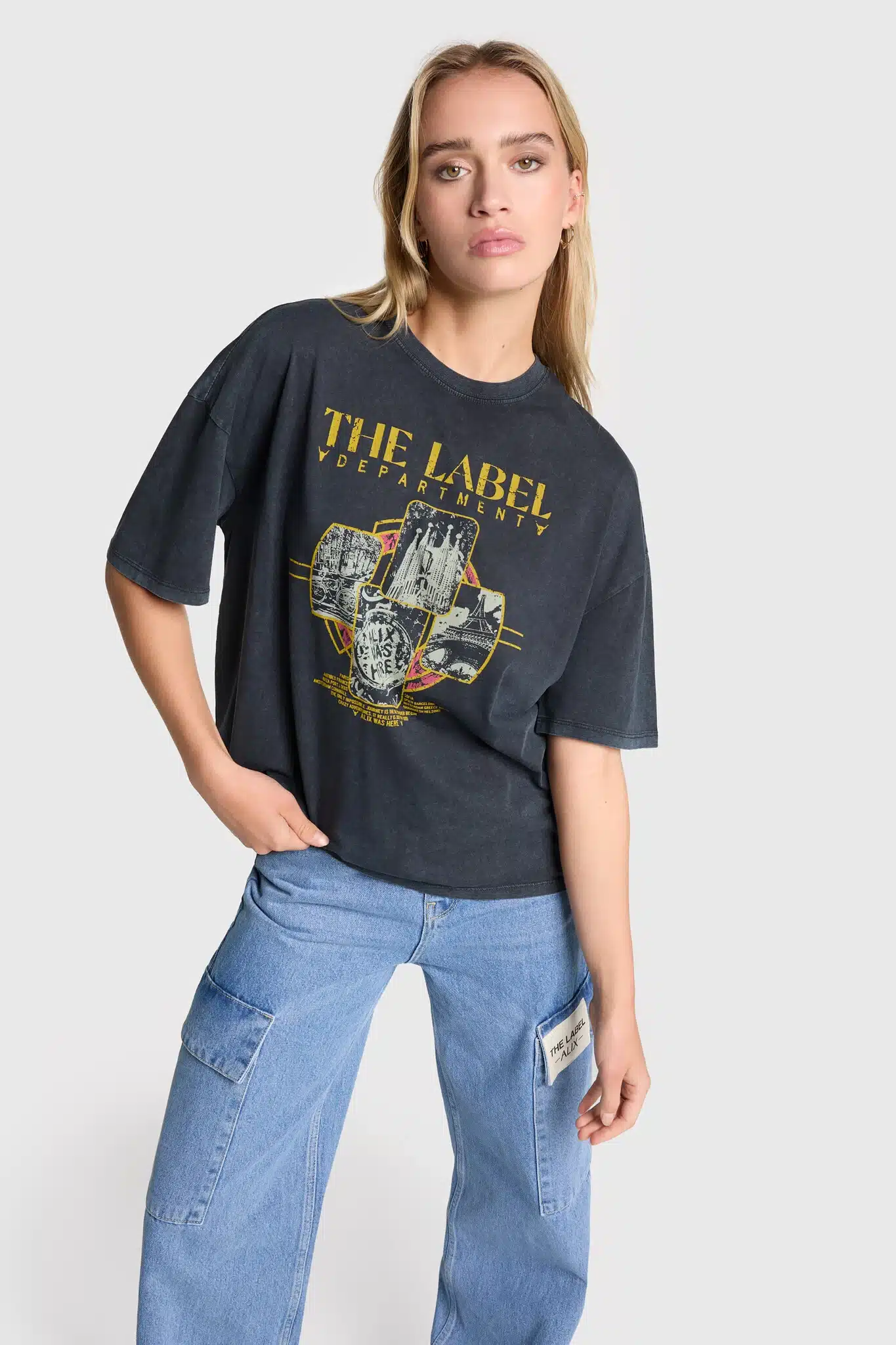 Alix The Label 2402892559 ladies knitted the label t-shirt