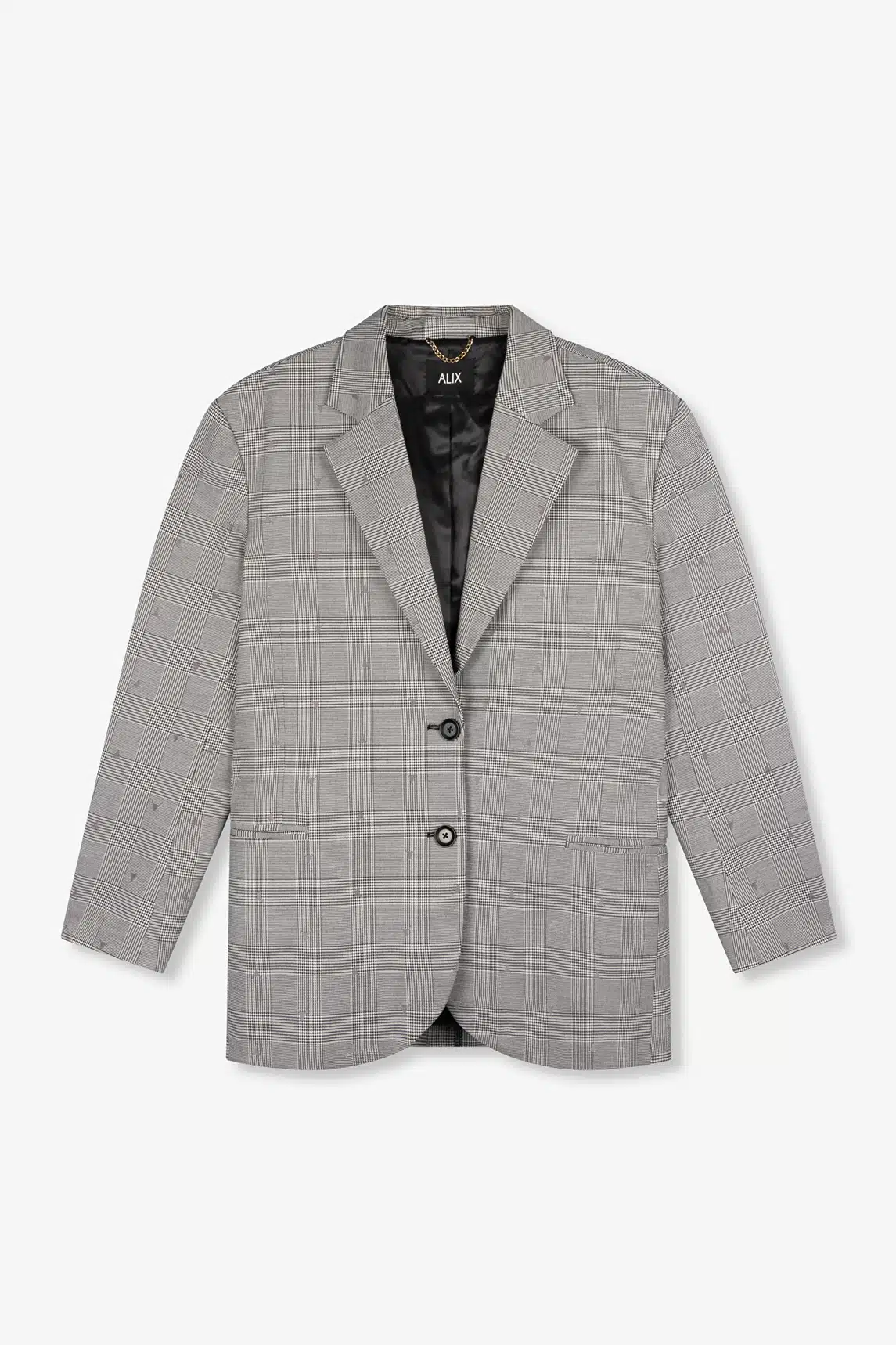 Alix The Label Ladies woven special check blazer