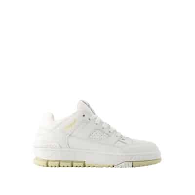 Area Lo Sneakers - Leer - Wit/Beige Axel Arigato , White , Dames