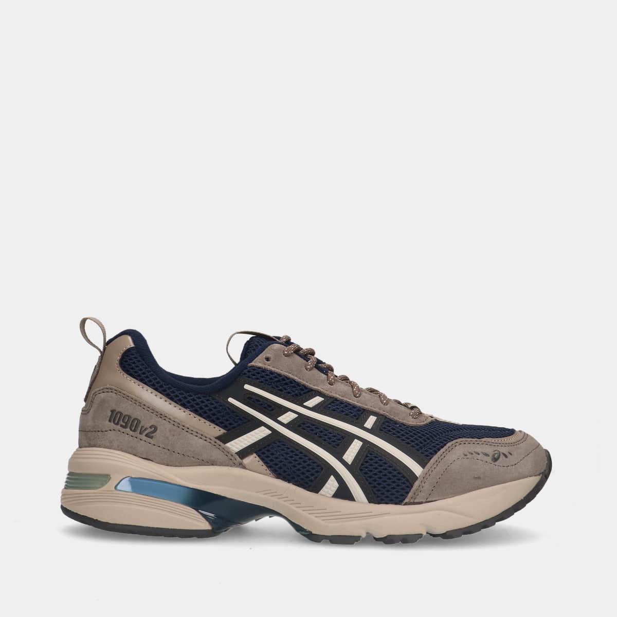 Asics Gel-1090 V2 Midnight/Dark Sepia heren sneakers