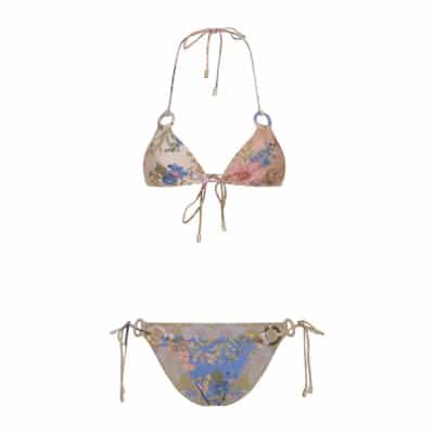 August Spliced Ring Tie Bikini Zimmermann , Multicolor , Dames