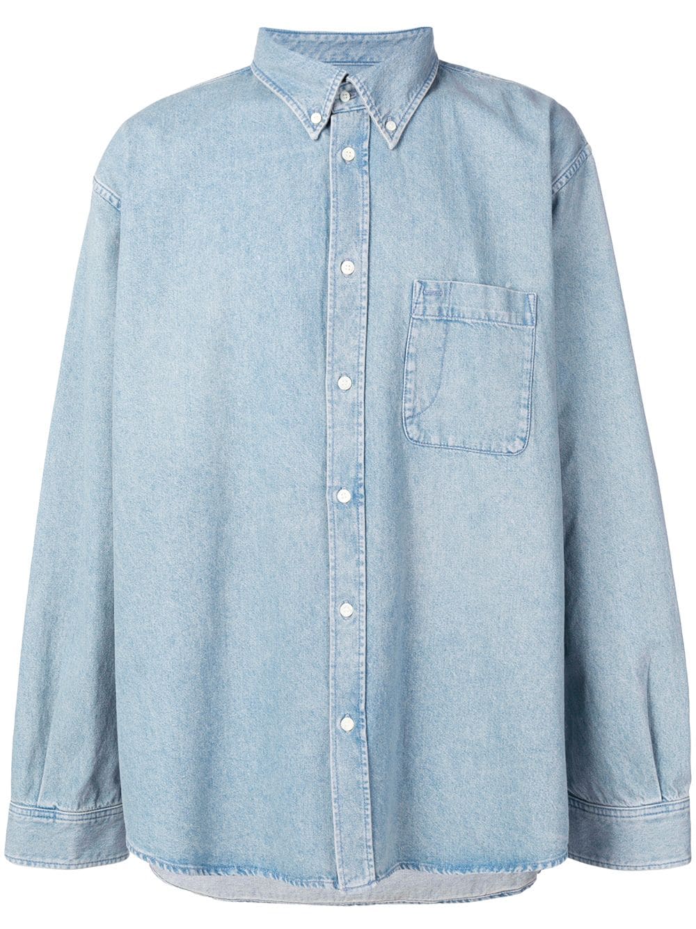 Balenciaga Denim shirt - Blauw