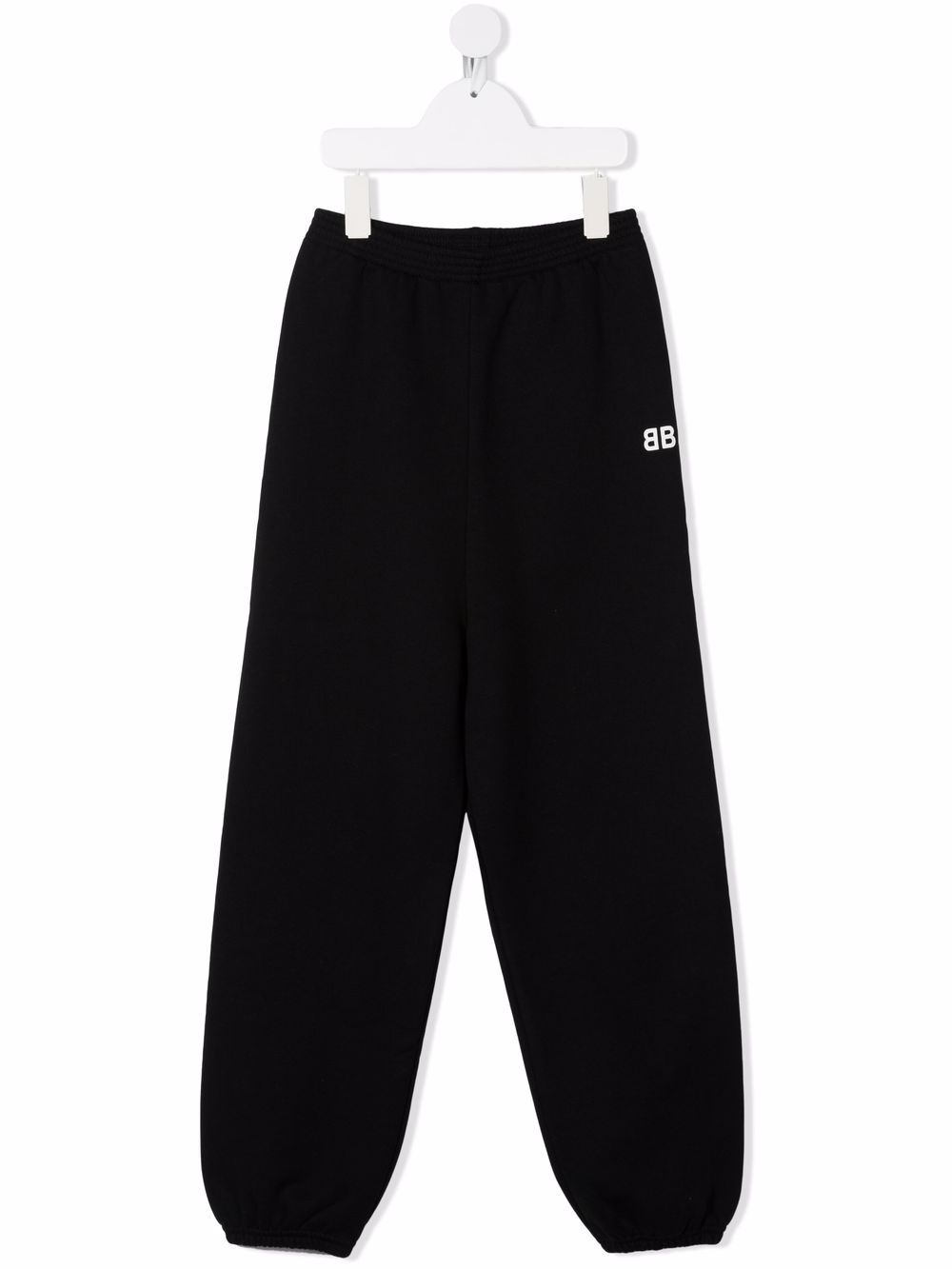 Balenciaga Kids Joggingbroek met logo - Zwart