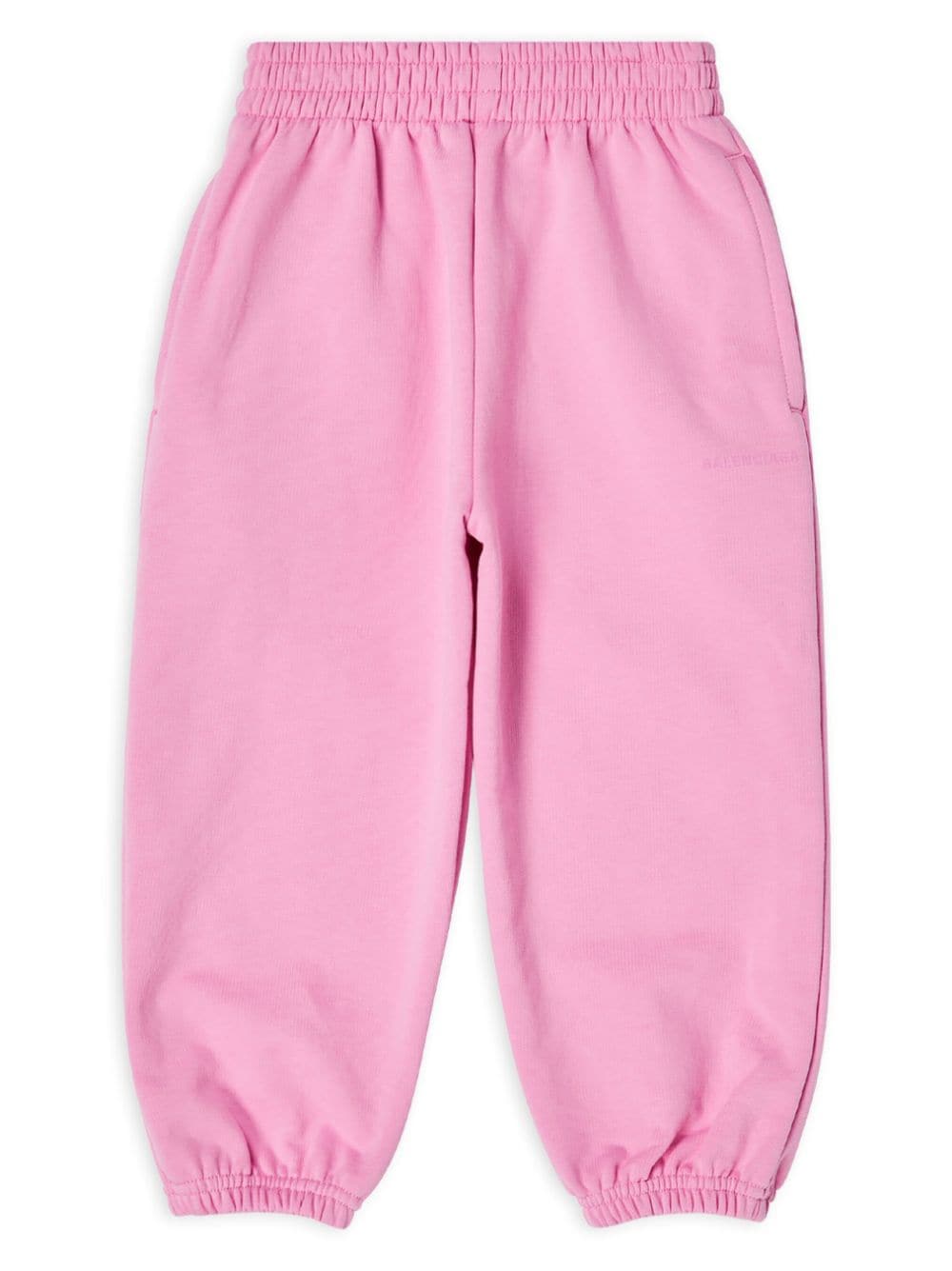 Balenciaga Kids Katoenen trainingsbroek - Roze