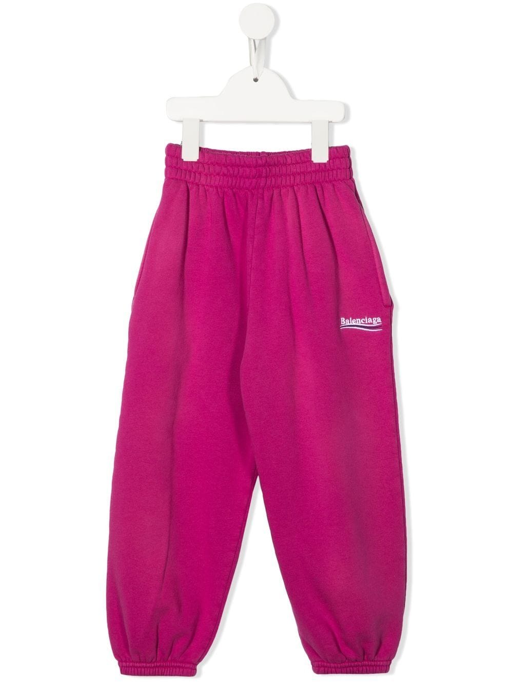 Balenciaga Kids Trainingsbroek met print - Roze