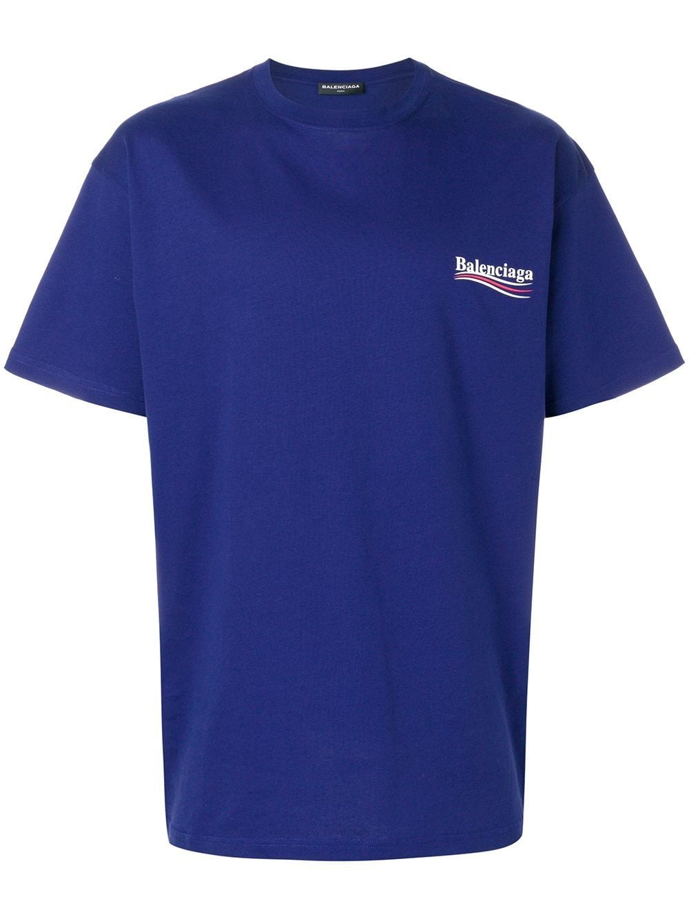 Balenciaga Oversized T-shirt - Blauw