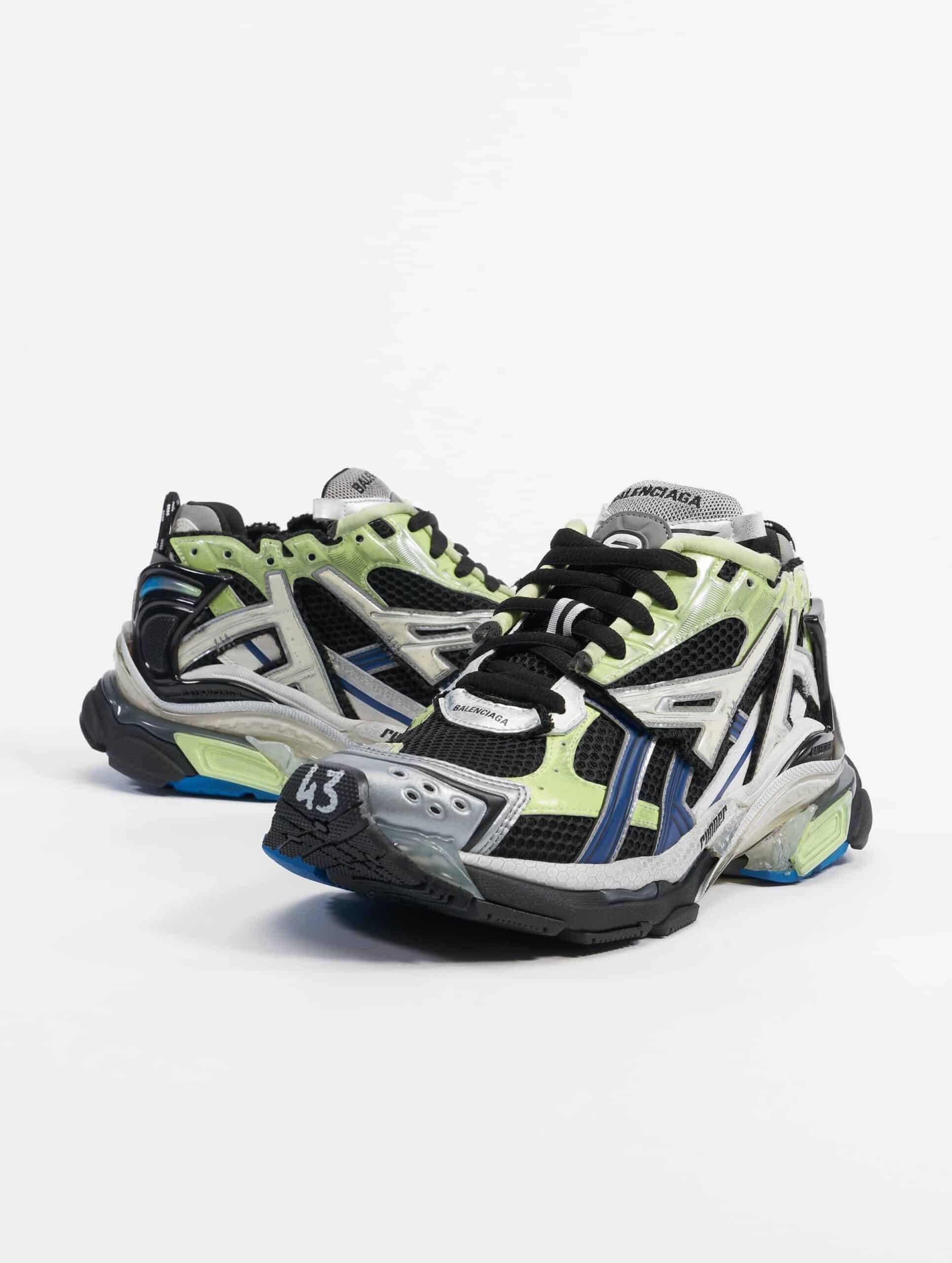 Balenciaga Runner Sneakers Mannen op kleur zwart, Maat 45