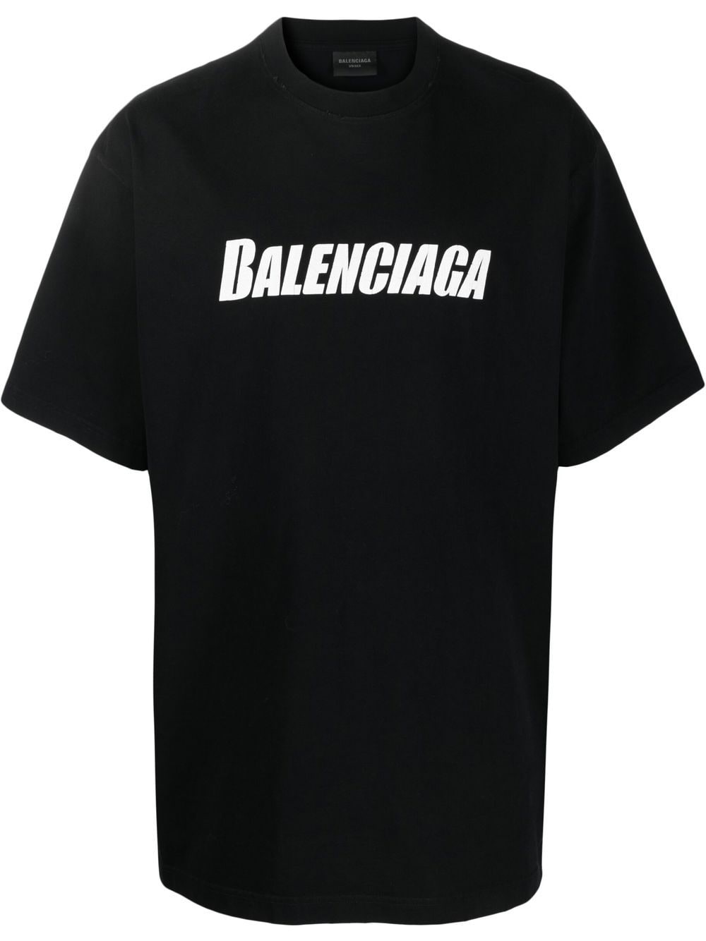 Balenciaga T-shirt met logoprint - Zwart