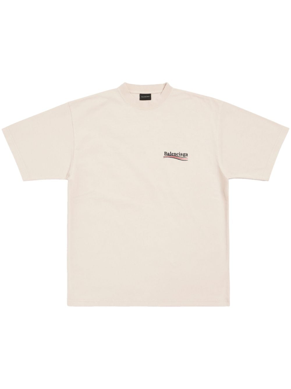 Balenciaga T-shirt met print - Beige