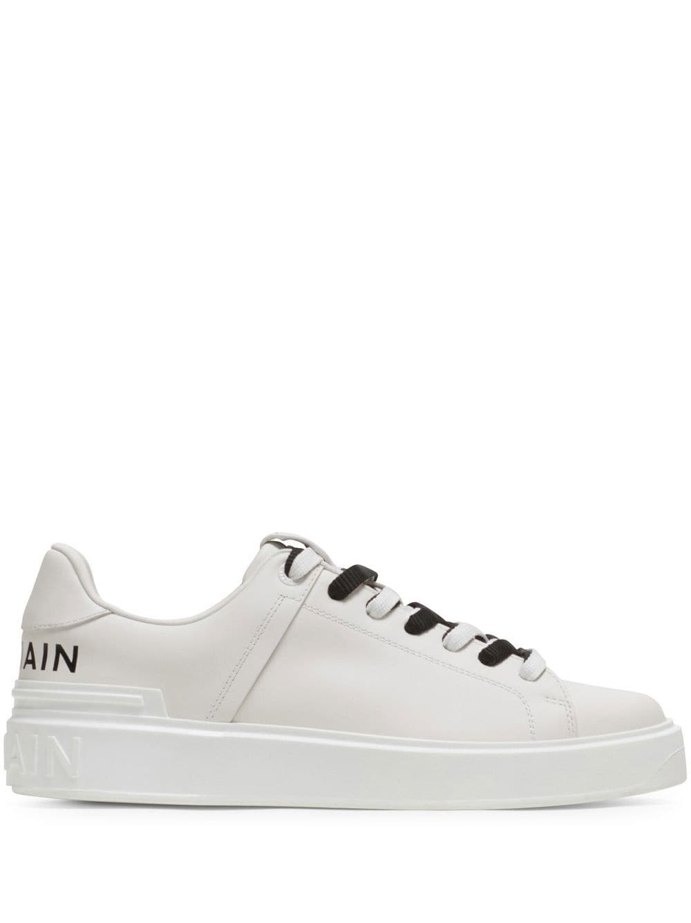 Balmain B-Court leren sneakers - Wit