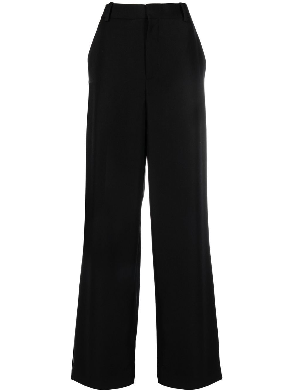 Balmain Broek met wijde pijpen - Zwart