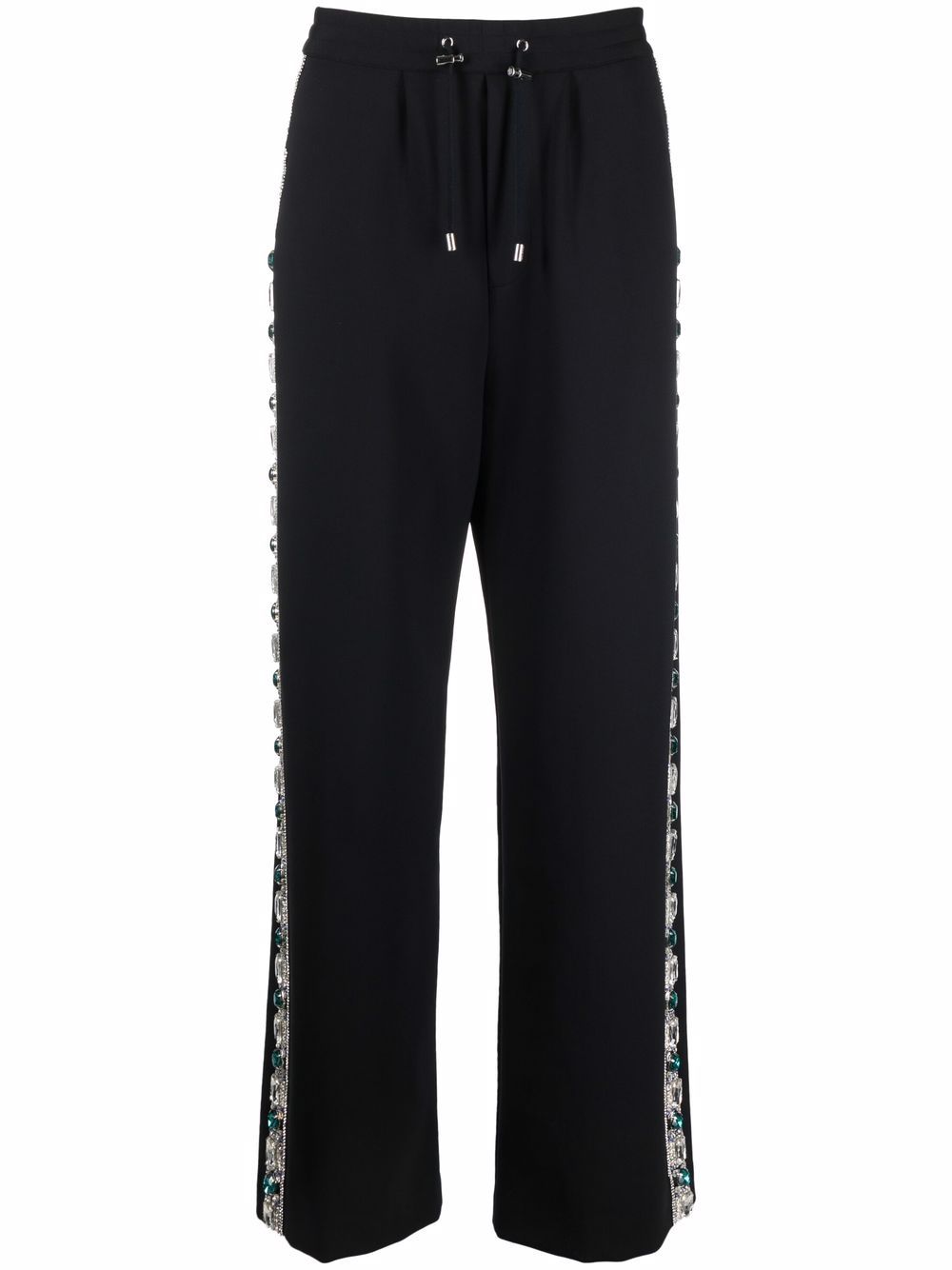 Balmain Broek met zijdetail - Zwart