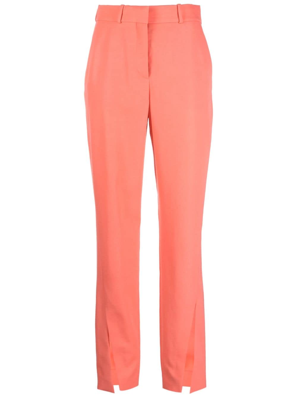 Balmain Broek van scheerwol - Oranje