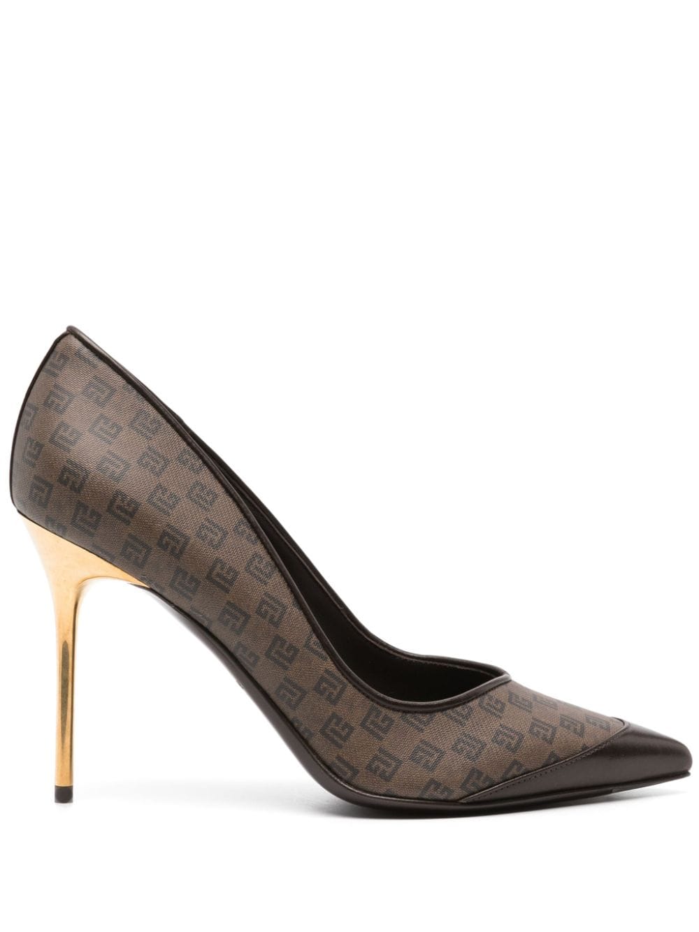 Balmain Leren pumps - Bruin