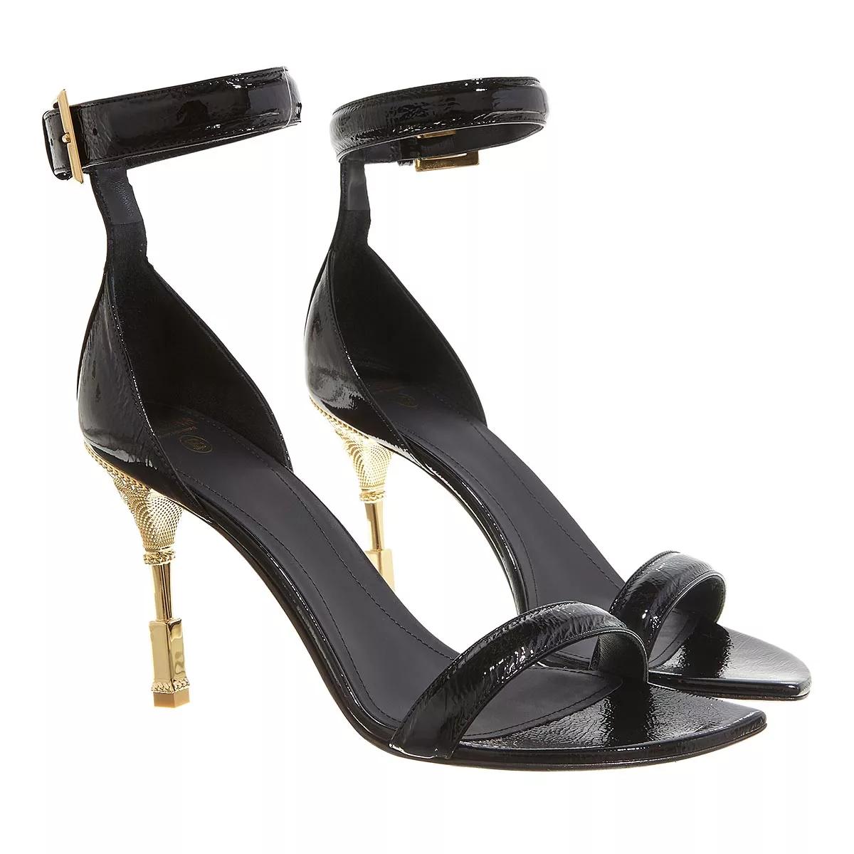 Balmain Sandalen - Moneta Sandals Patent Leather in zwart