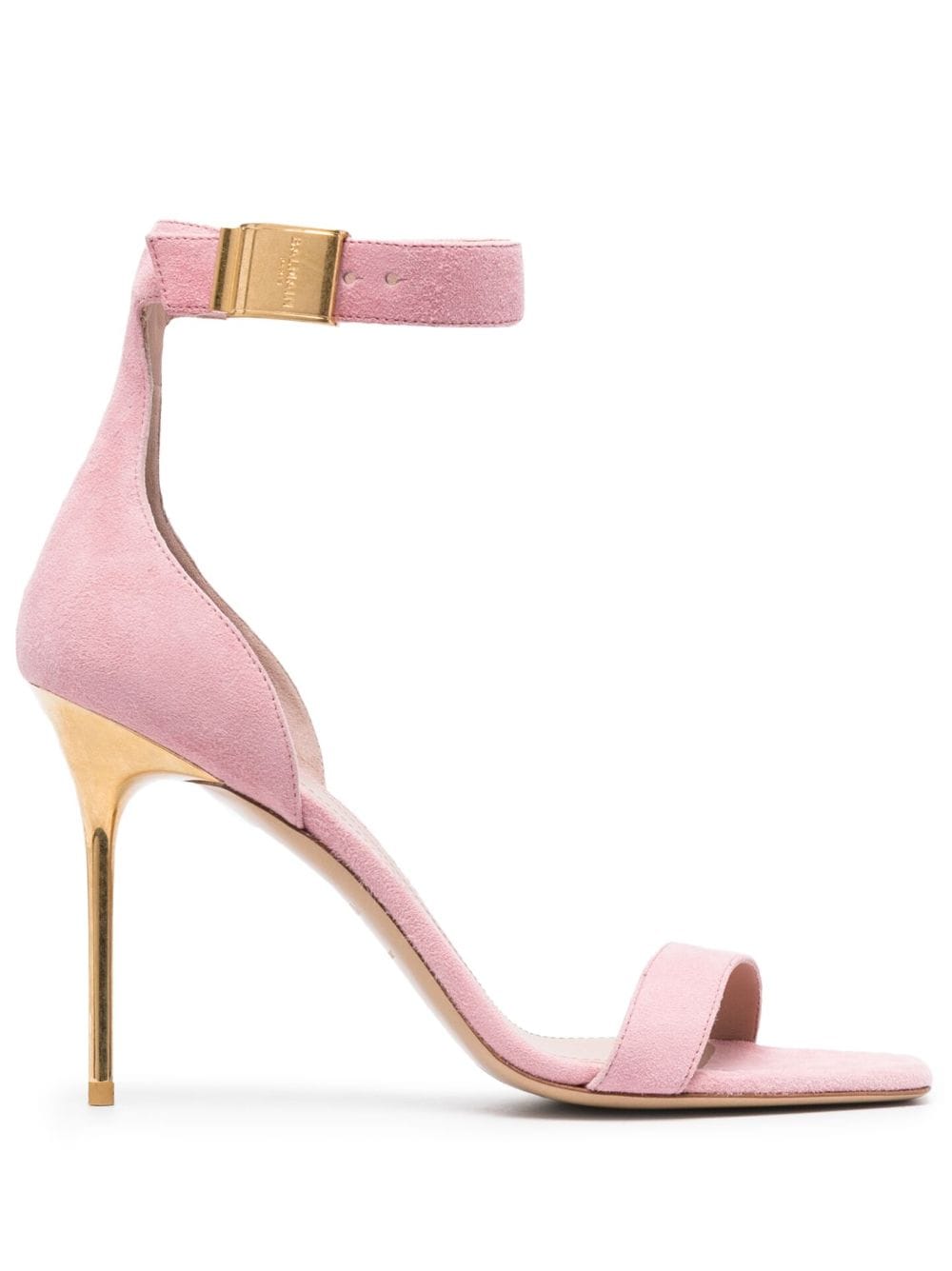 Balmain Uma suède sandalen - Roze