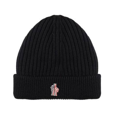 Beanies Moncler , Black , Heren