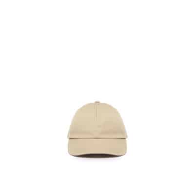 Beige Baseball Cap met Burberry Check Voering Burberry , Beige , Heren