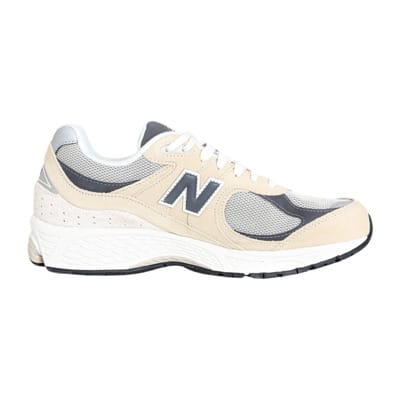 Beige Grijs Wit Sneakers 2002R New Balance , Multicolor , Heren