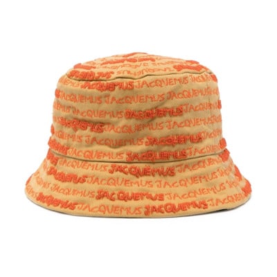 Beige Jacquemus Bucket Hat Jacquemus , Beige , Heren