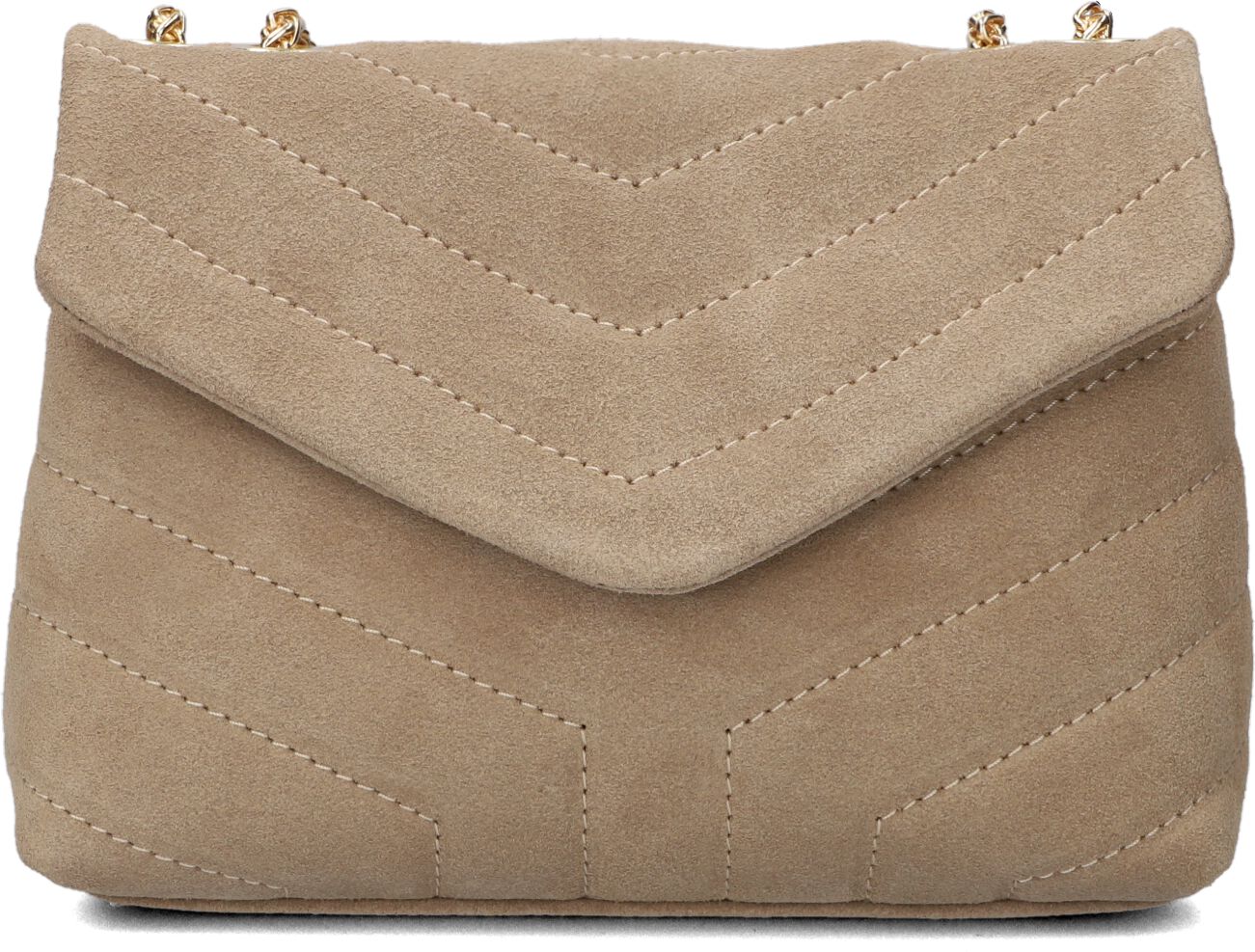 Beige Notre-V Schoudertas Celine Suede