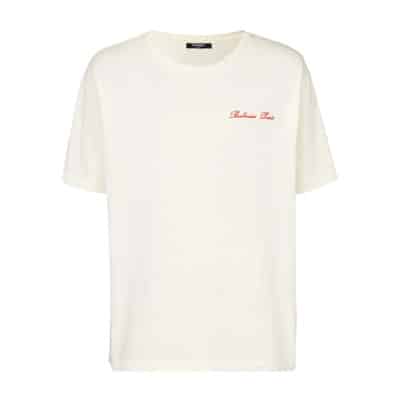 Beige T-shirts en Polos van Balmain Balmain , Beige , Heren