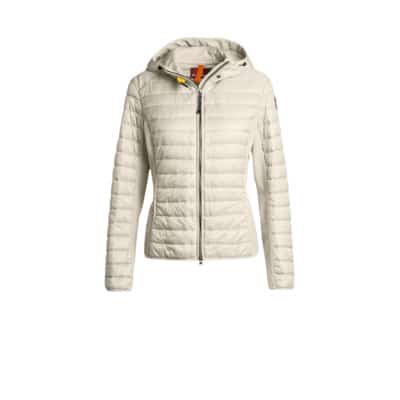 Beige Technische Jas met Mesh Details Parajumpers , Beige , Dames